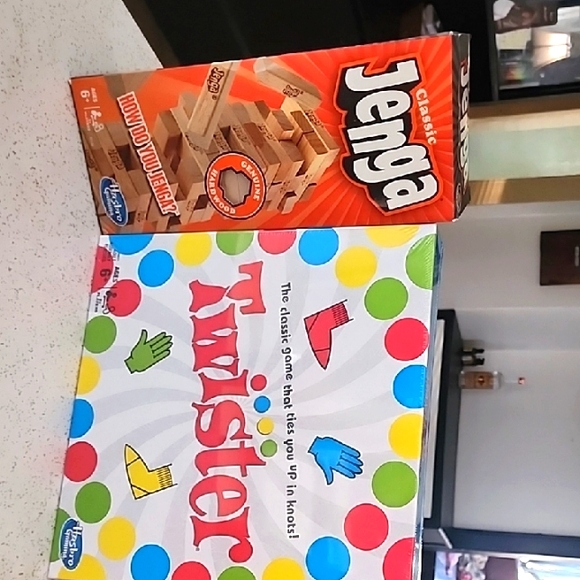 Hasbro Other - Hasbro Twister and Jenga Classic Game Set